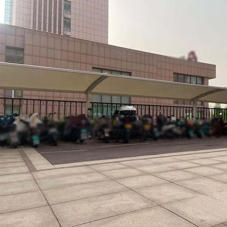 清丰县膜结构电动车棚